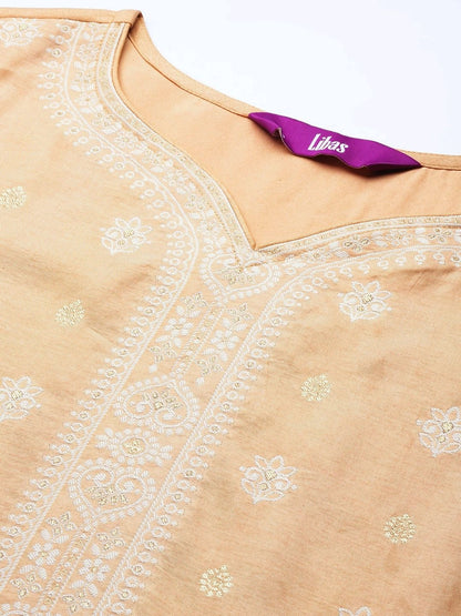 Women Regular Kurta with Trousers & With Dupatta
