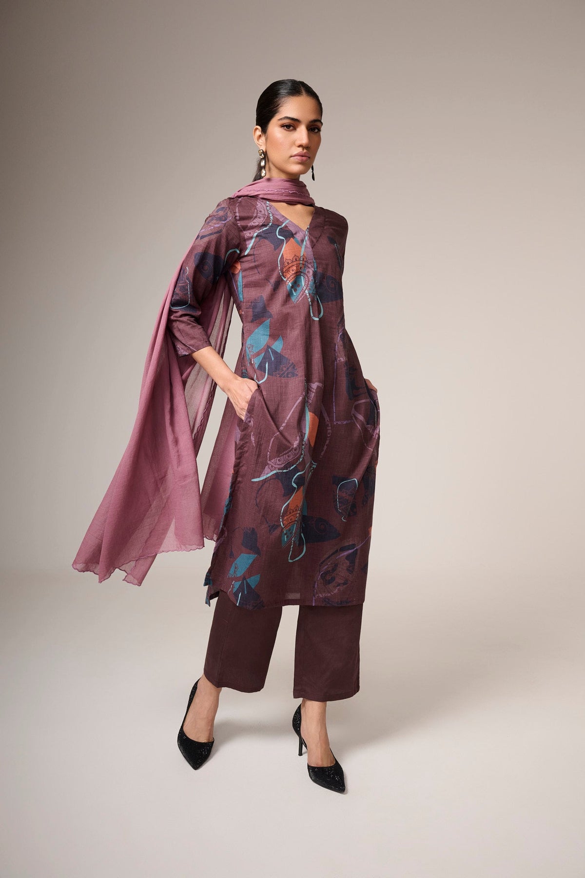 Nura Kurta Set