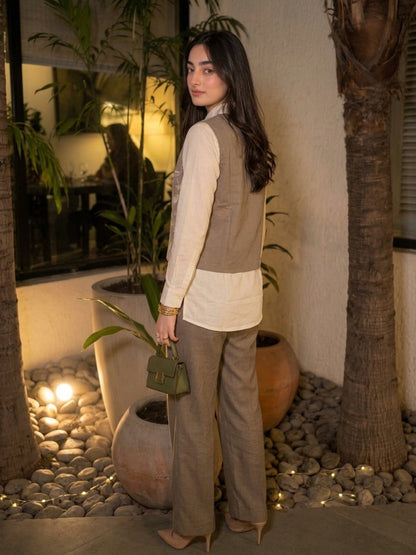 Bani Jam Embroidery Jacket Co-Ord Set