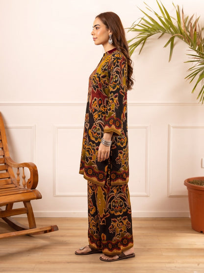 Karen russet printed Co-ord set