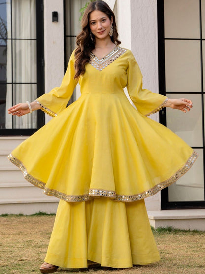 Dhiyona KL Women Sharara & With Dupatta