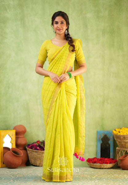Dhiyona SS Sitaara Mul: Handwoven Sequin Elegance