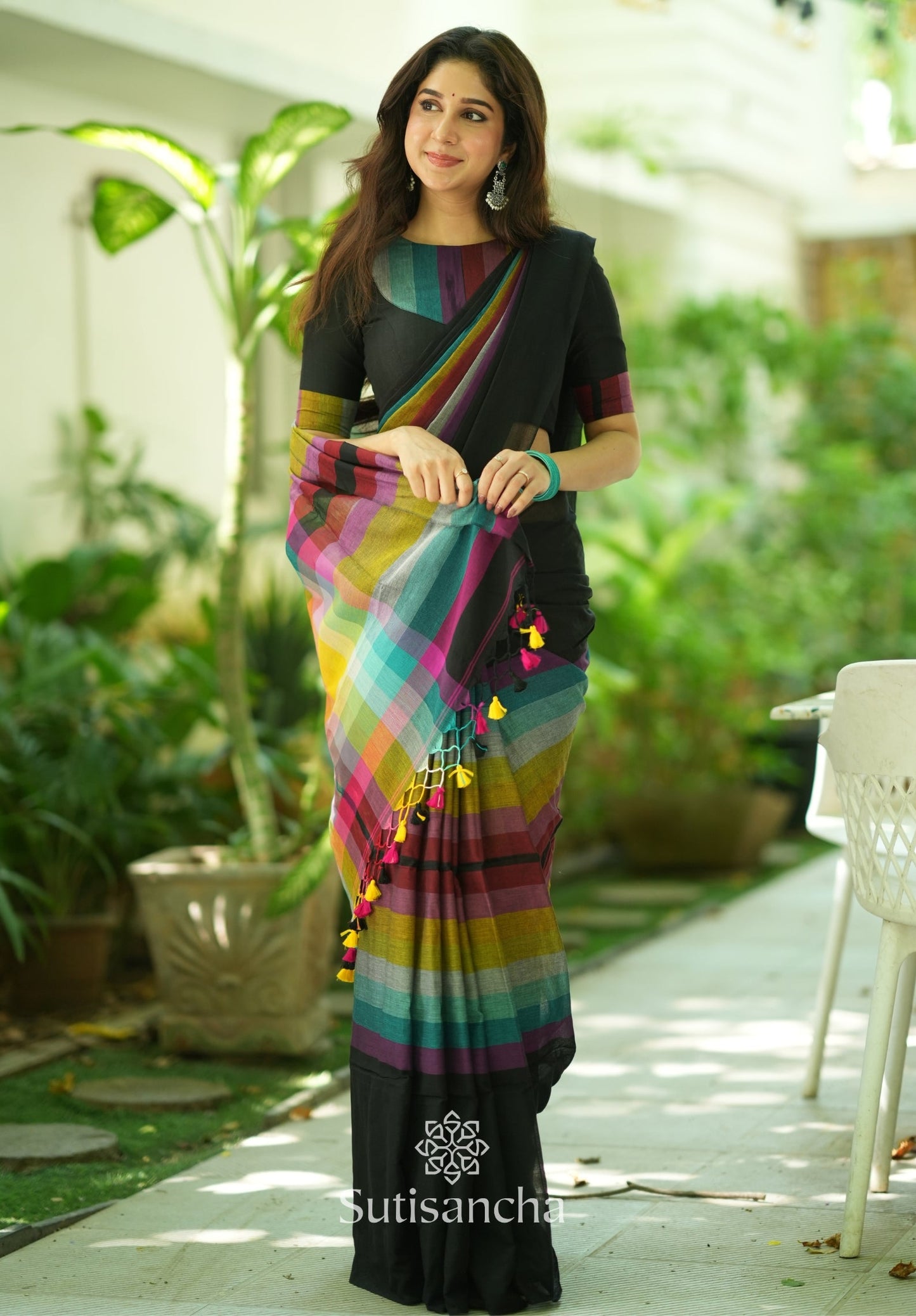 Dhiyona SS Mul Tones – Vibrant Checks Edition