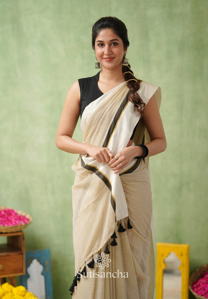 Dhiyona SS Luminous Charm Mul Saree