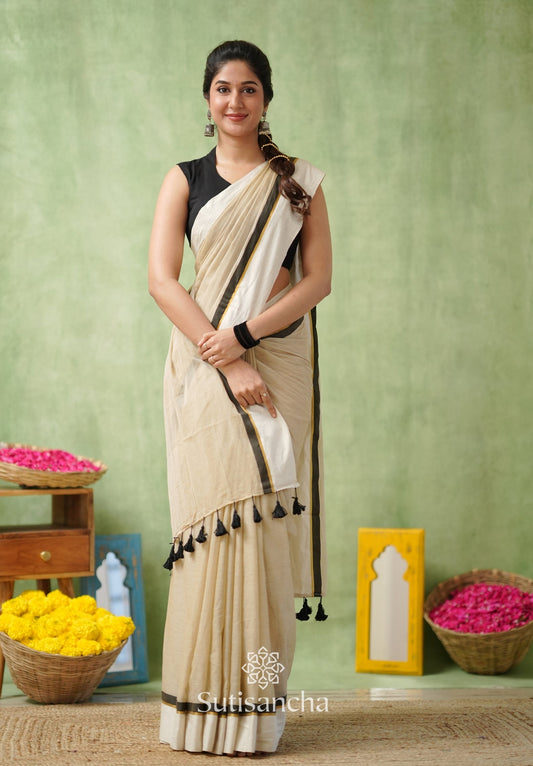 Dhiyona SS Luminous Charm Mul Saree