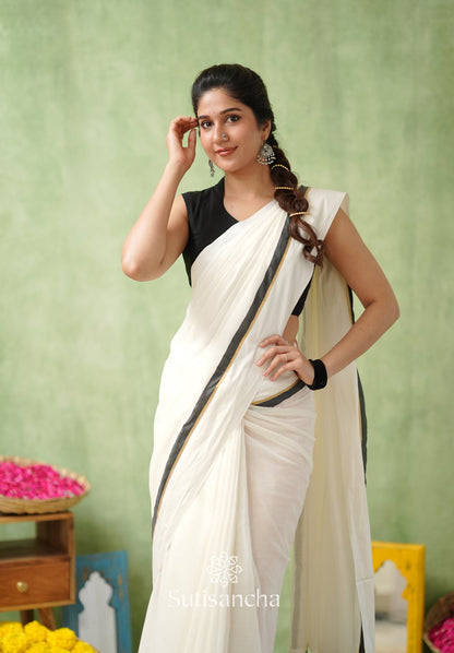 Dhiyona SS Luminous Charm Mul Saree
