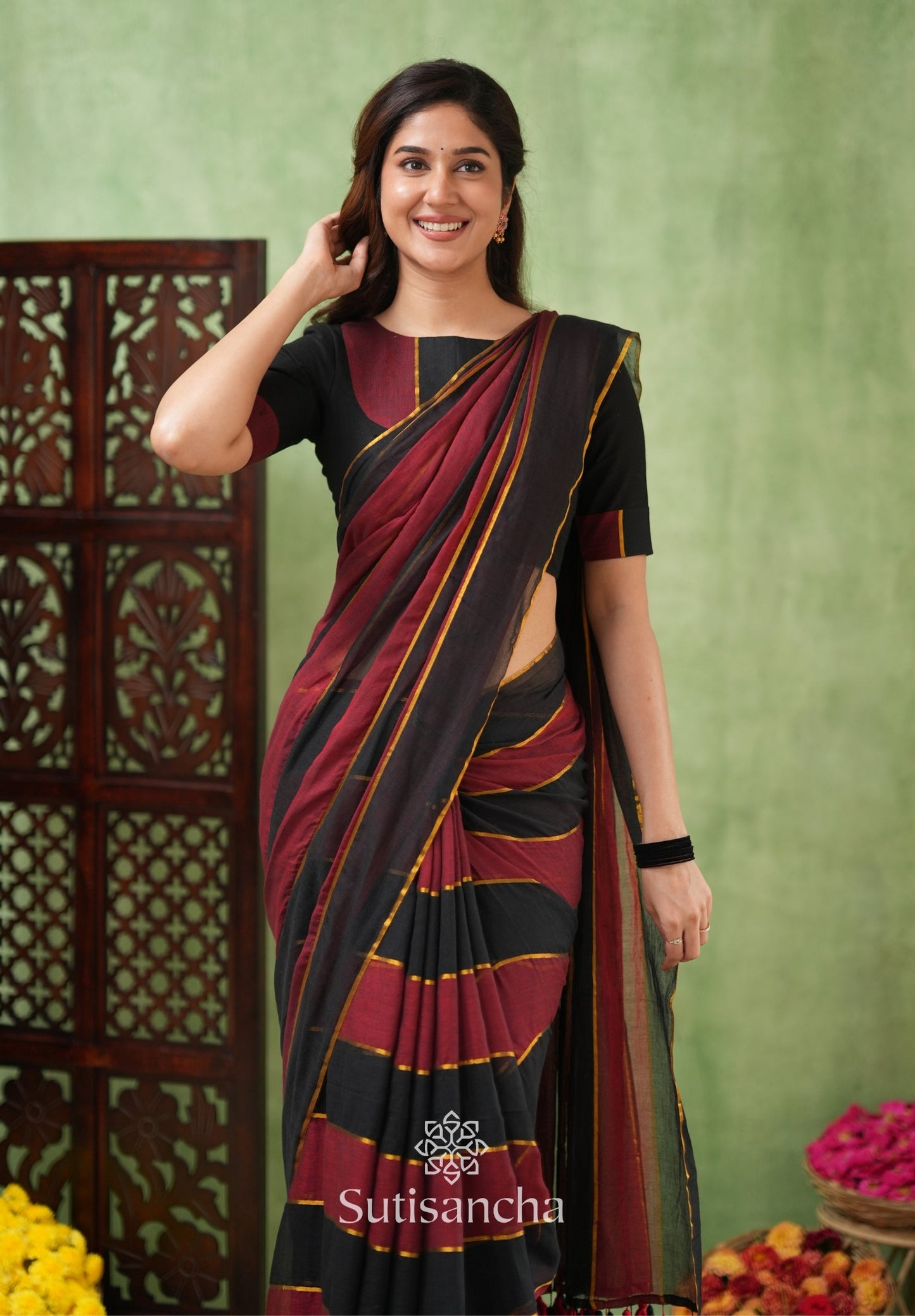 Dhiyona SS Threads of Joy – Multicolor Mul Cotton Magic