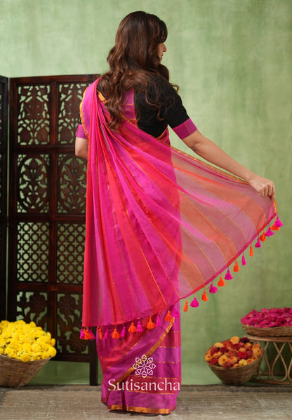 Dhiyona SS Threads of Joy – Multicolor Mul Cotton Magic