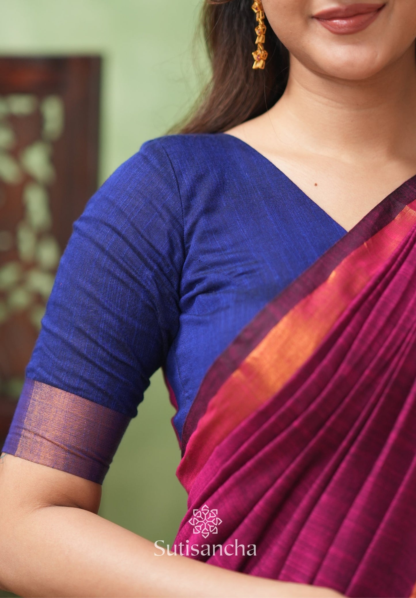 Dhiyona SS Royal Roots Revived Golden Border Cotton Saree