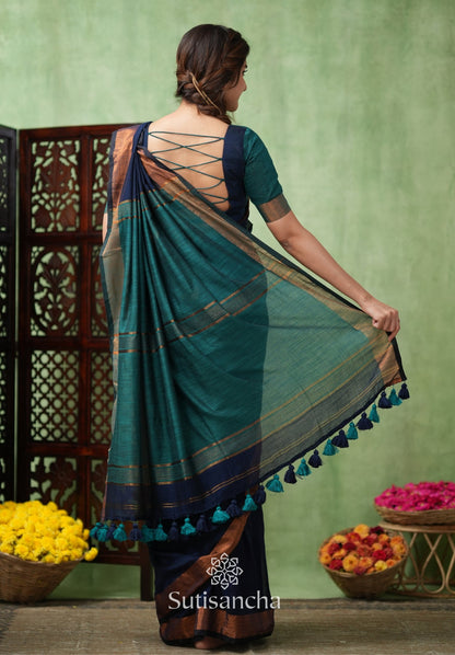 Dhiyona SS Royal Roots Revived Golden Border Cotton Saree