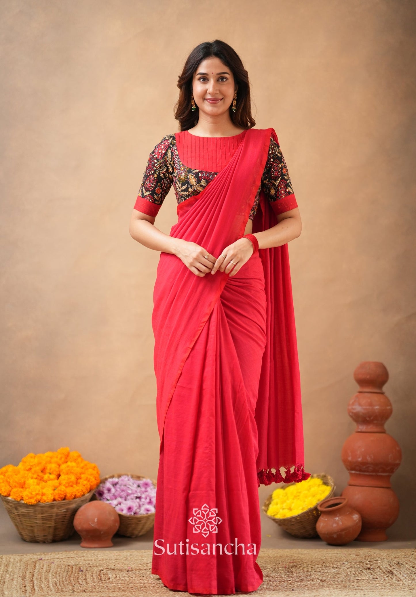 Dhiyona SS SUTRA Premium Cotton Saree