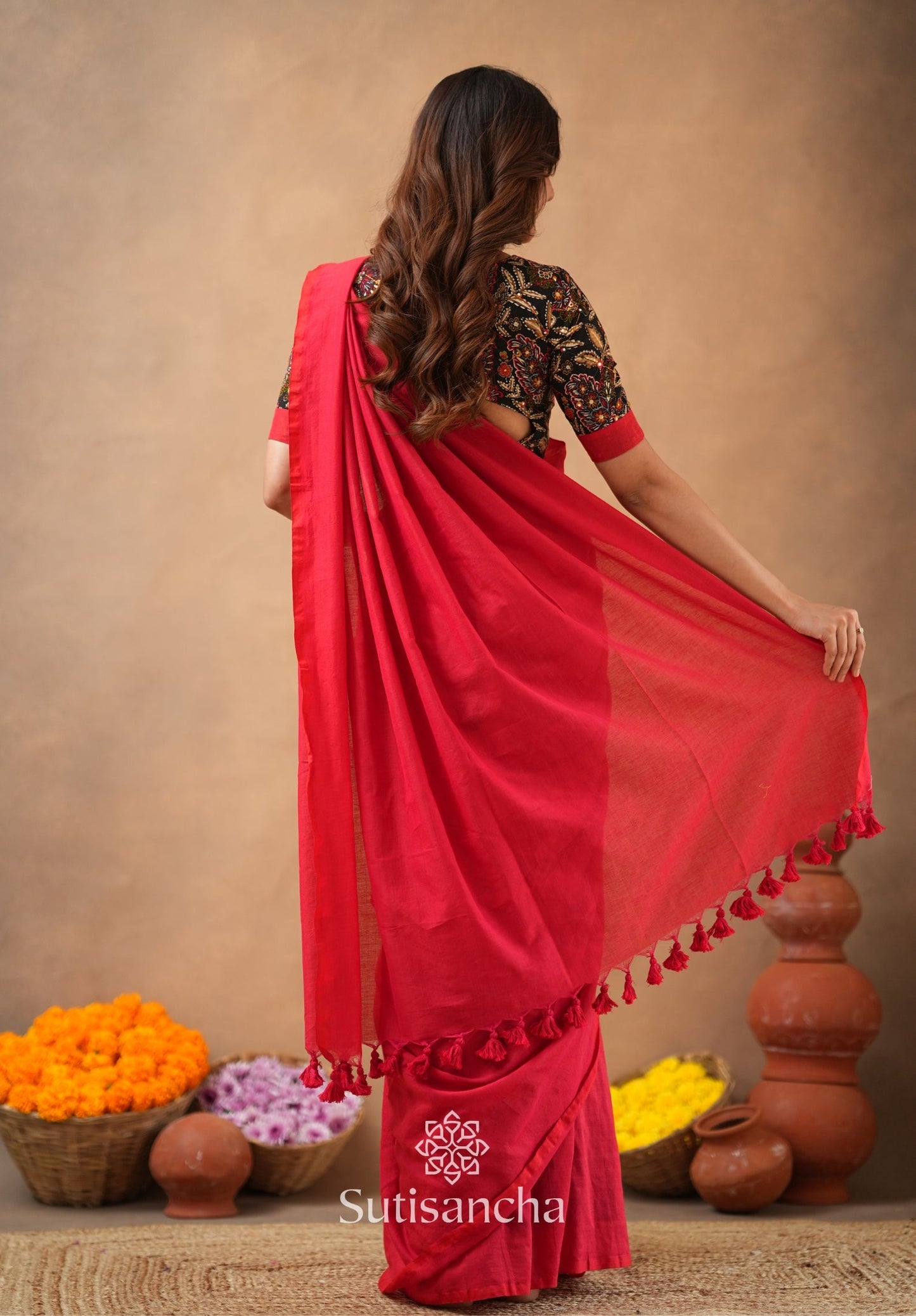 Dhiyona SS SUTRA Premium Cotton Saree