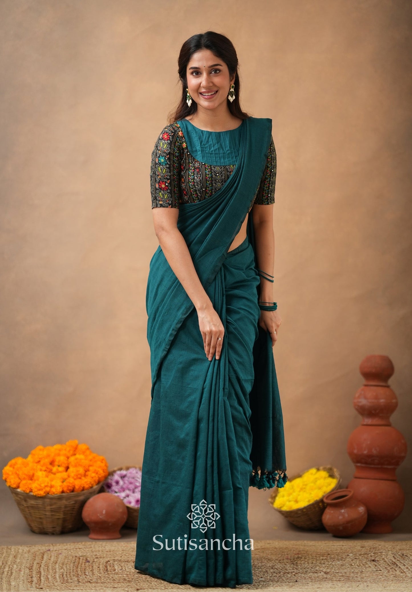 Dhiyona SS SUTRA Premium Cotton Saree