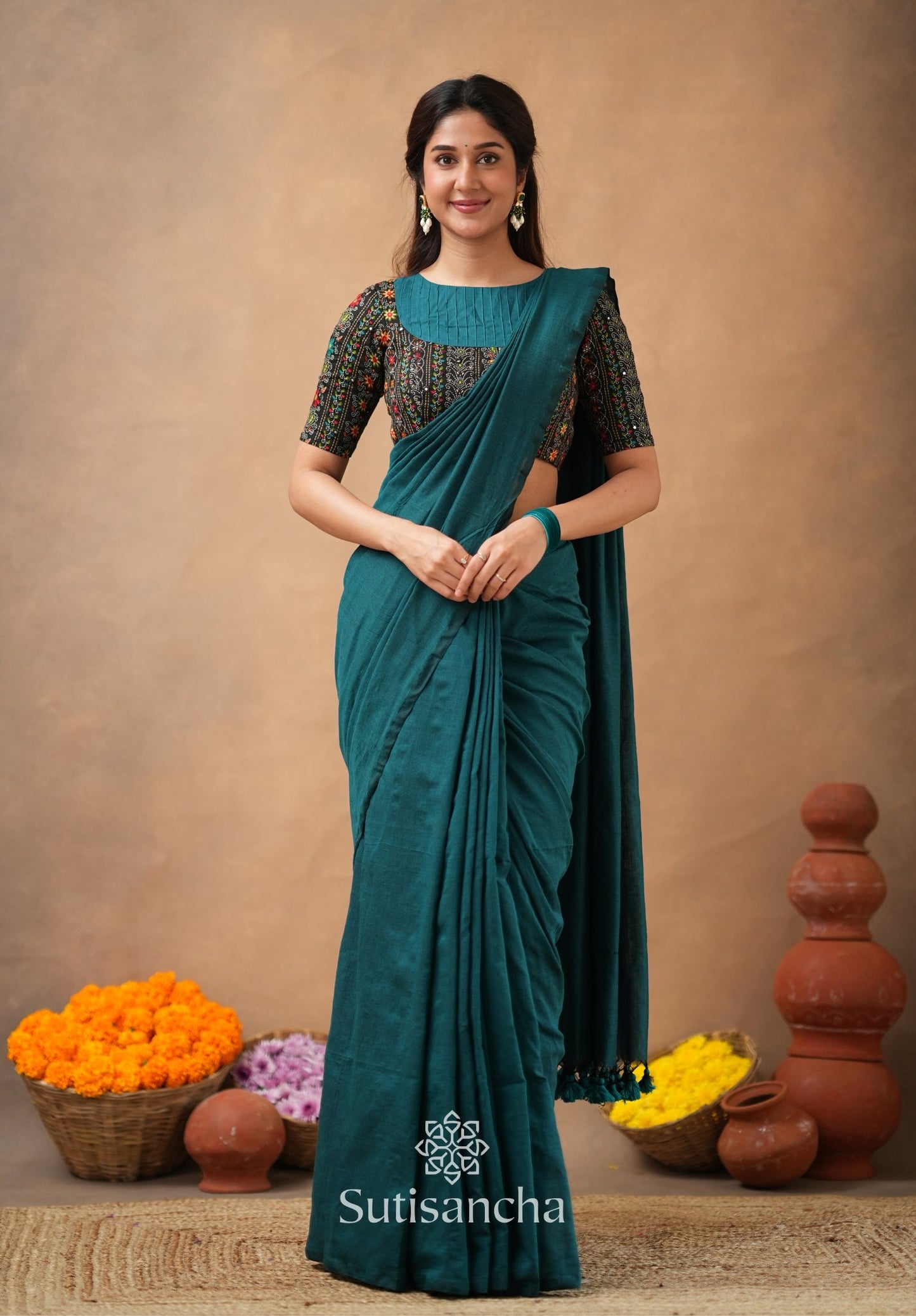 Dhiyona SS SUTRA Premium Cotton Saree