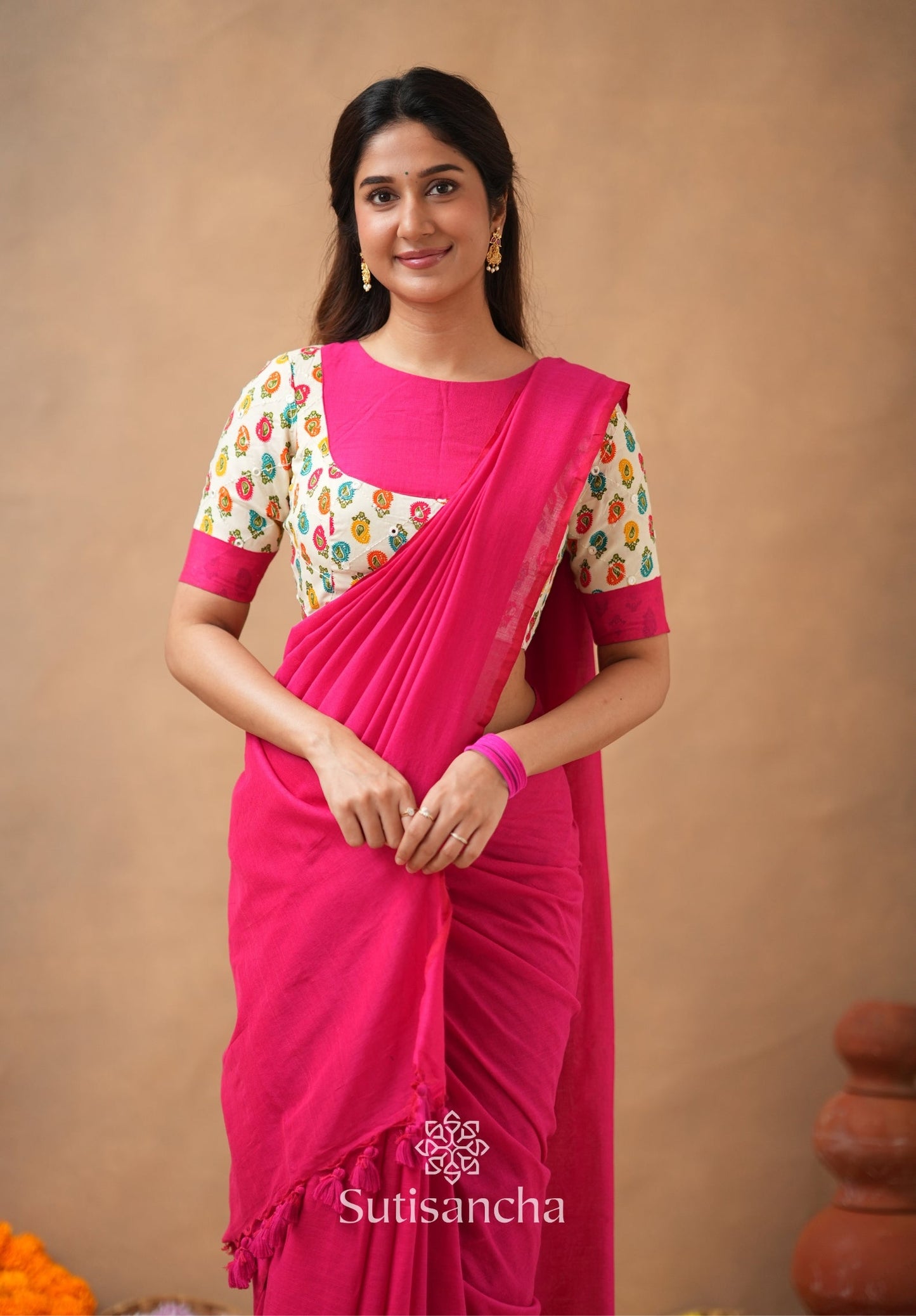 Dhiyona SS SUTRA Premium Cotton Saree