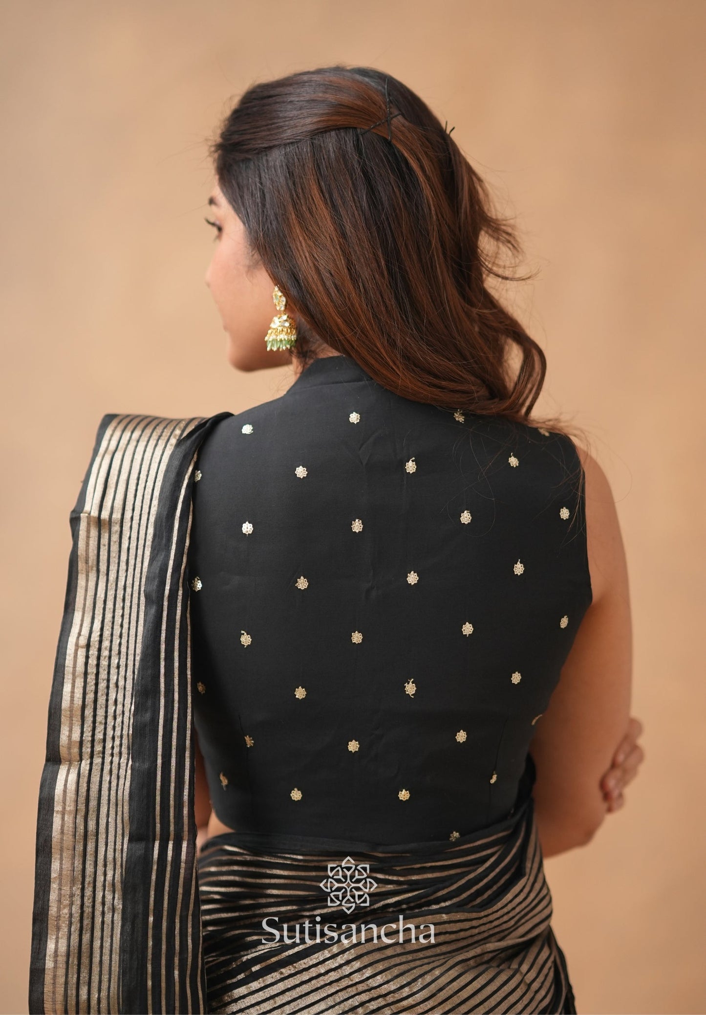 Dhiyona SS Pure Mul Cotton Saree with Subtle Woven Design