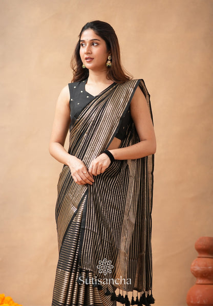 Dhiyona SS Pure Mul Cotton Saree with Subtle Woven Design