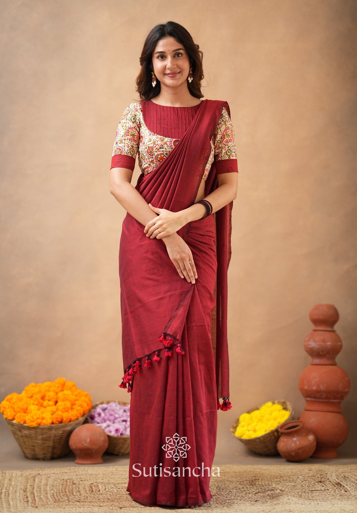 Dhiyona SS SUTRA Premium Cotton Saree