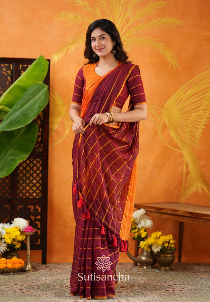 Dhiyona SS Urban Ethnic Mul Cotton Saree