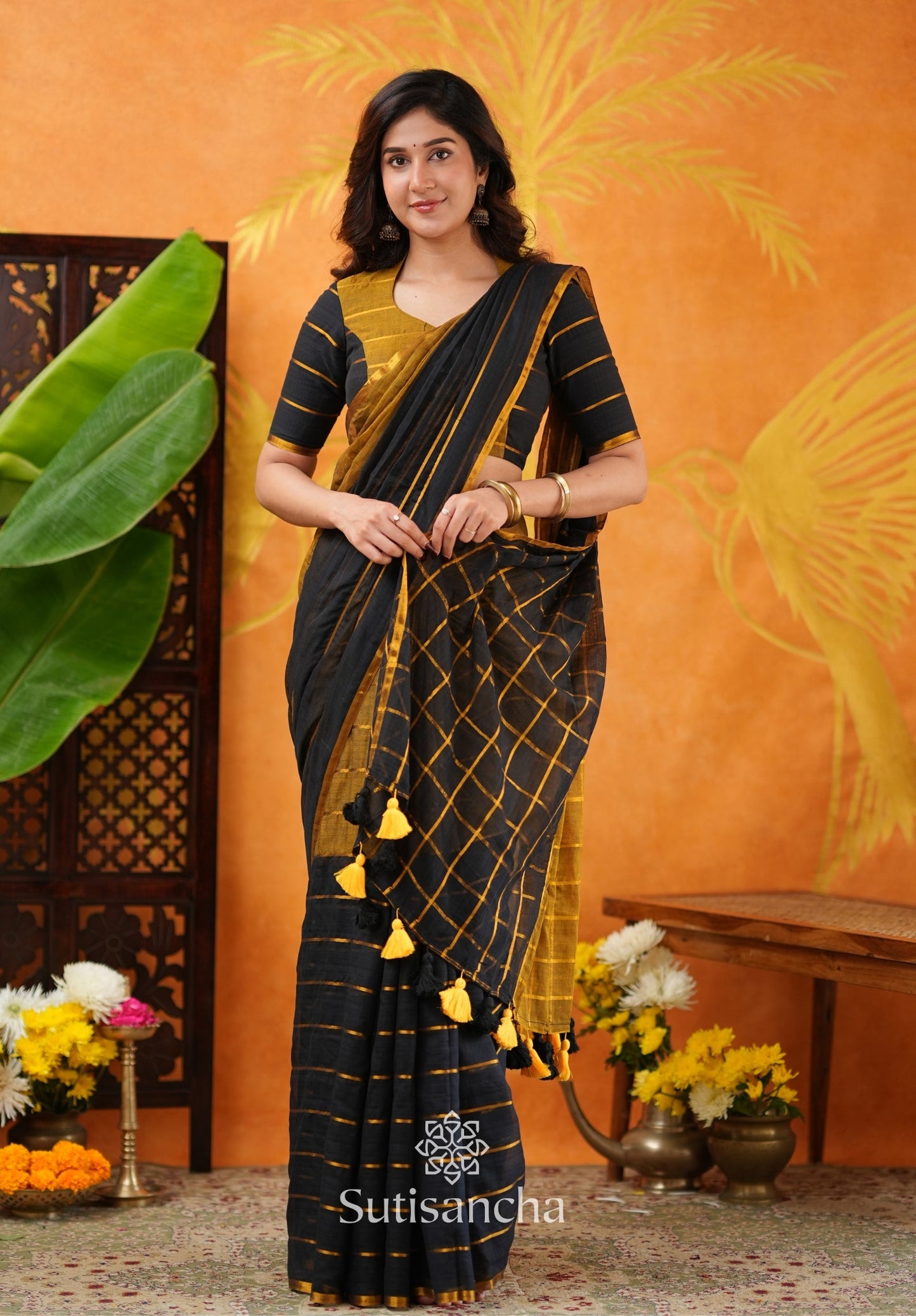 Dhiyona SS Urban Ethnic Mul Cotton Saree