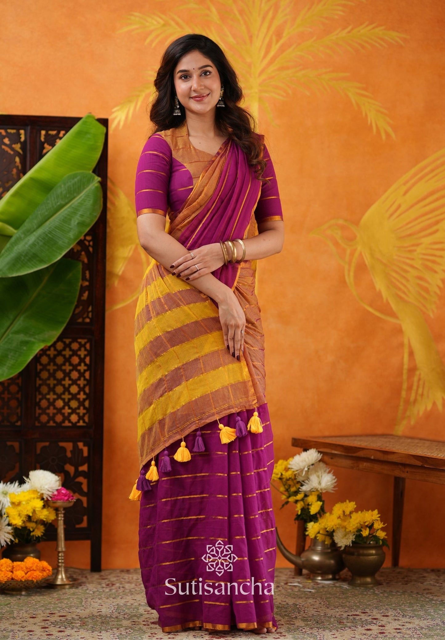 Dhiyona SS Urban Ethnic Mul Cotton Saree