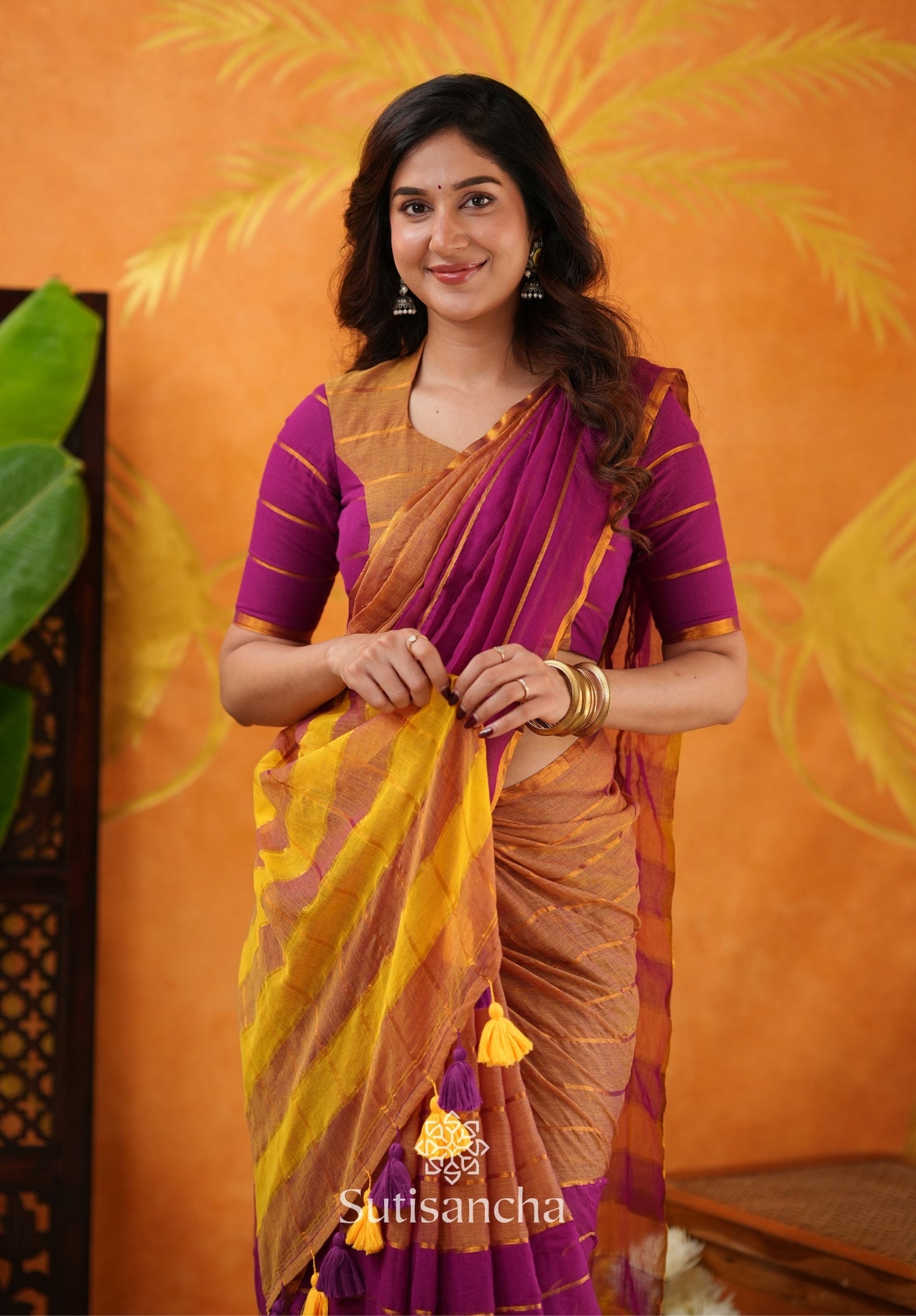 Dhiyona SS Urban Ethnic Mul Cotton Saree