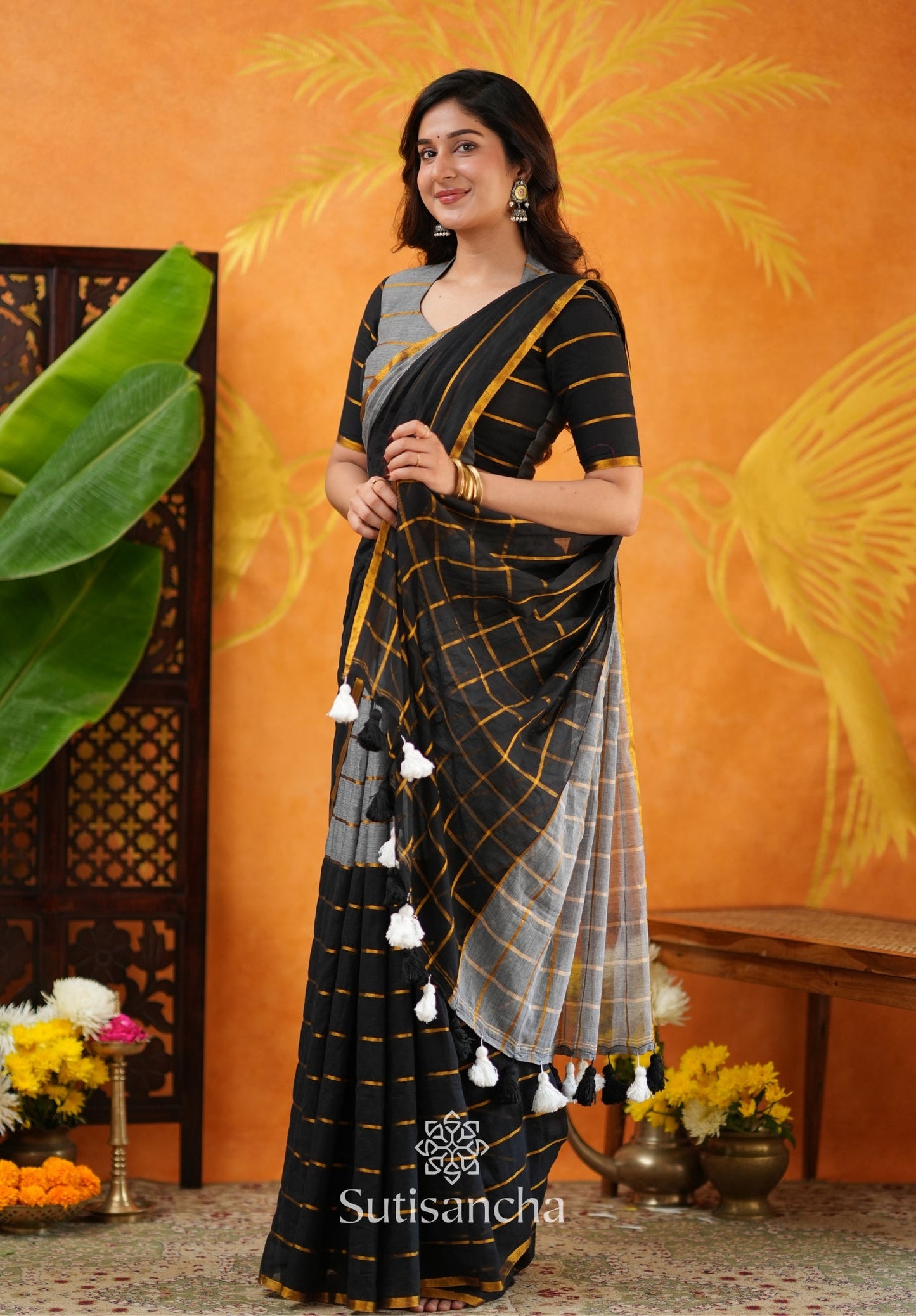 Dhiyona SS Urban Ethnic Mul Cotton Saree