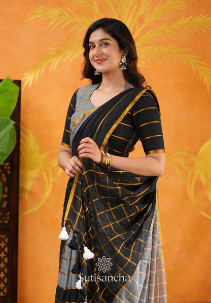 Dhiyona SS Urban Ethnic Mul Cotton Saree