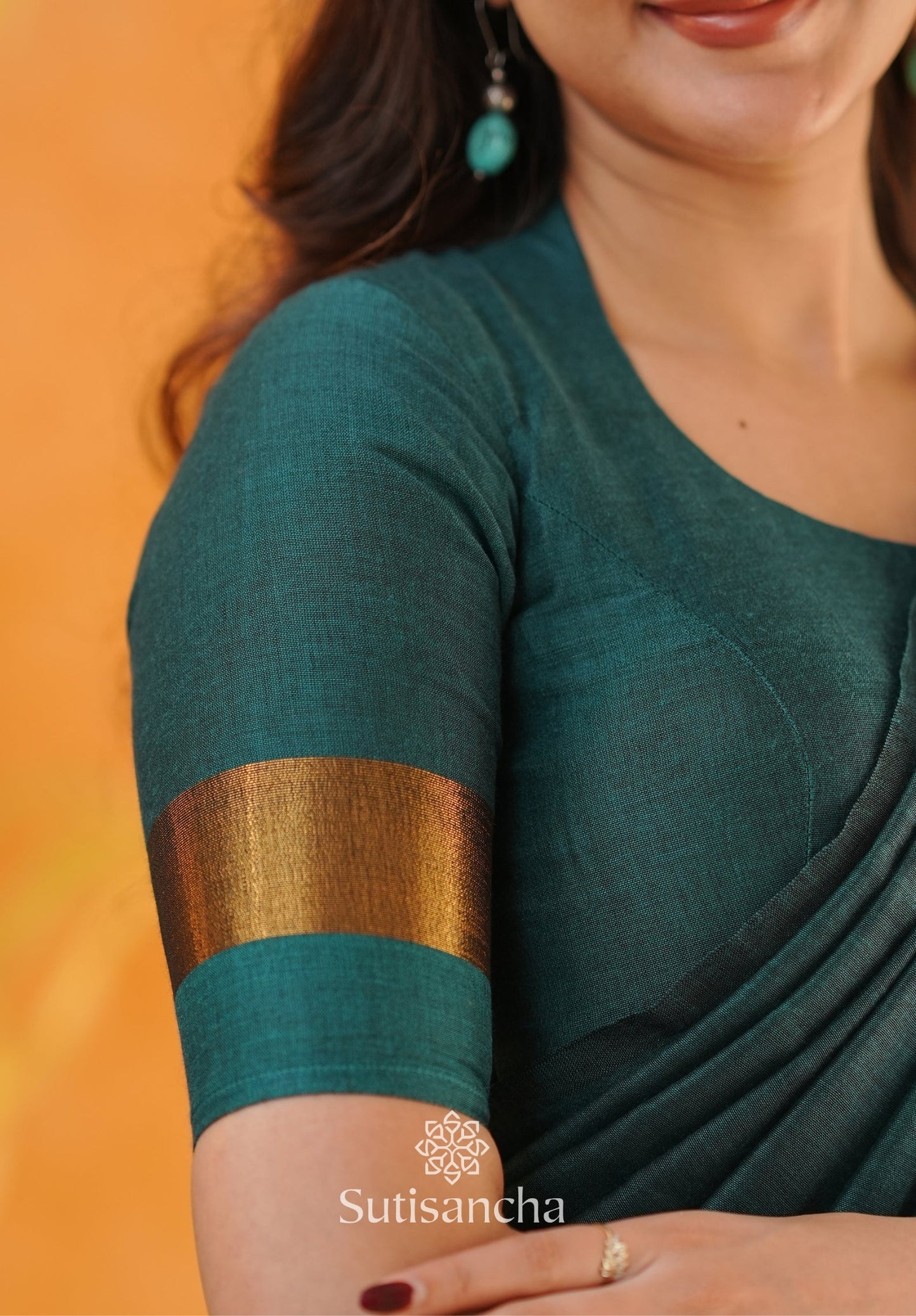 Dhiyona SS Tradition Touch Khadi Cotton Saree