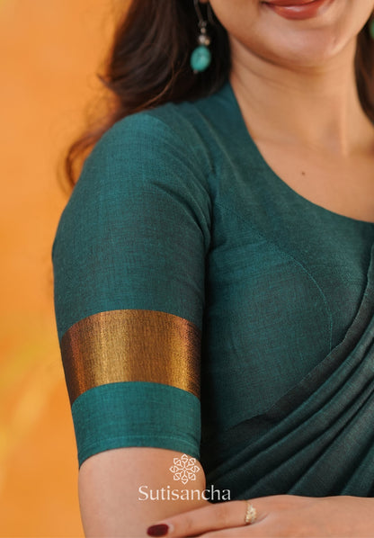 Dhiyona SS Tradition Touch Khadi Cotton Saree