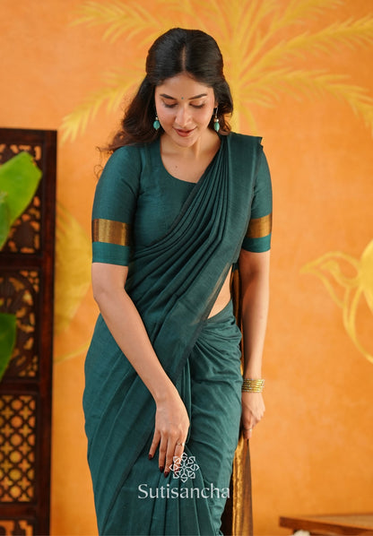 Dhiyona SS Tradition Touch Khadi Cotton Saree