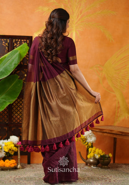 Dhiyona SS Tradition Touch Khadi Cotton Saree