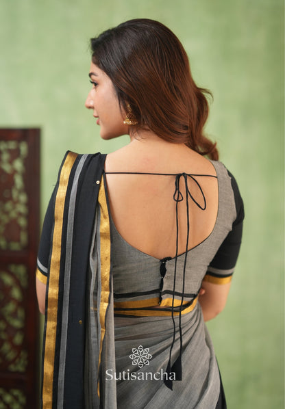 Dhiyona SS Regal Border Mul Cotton Saree