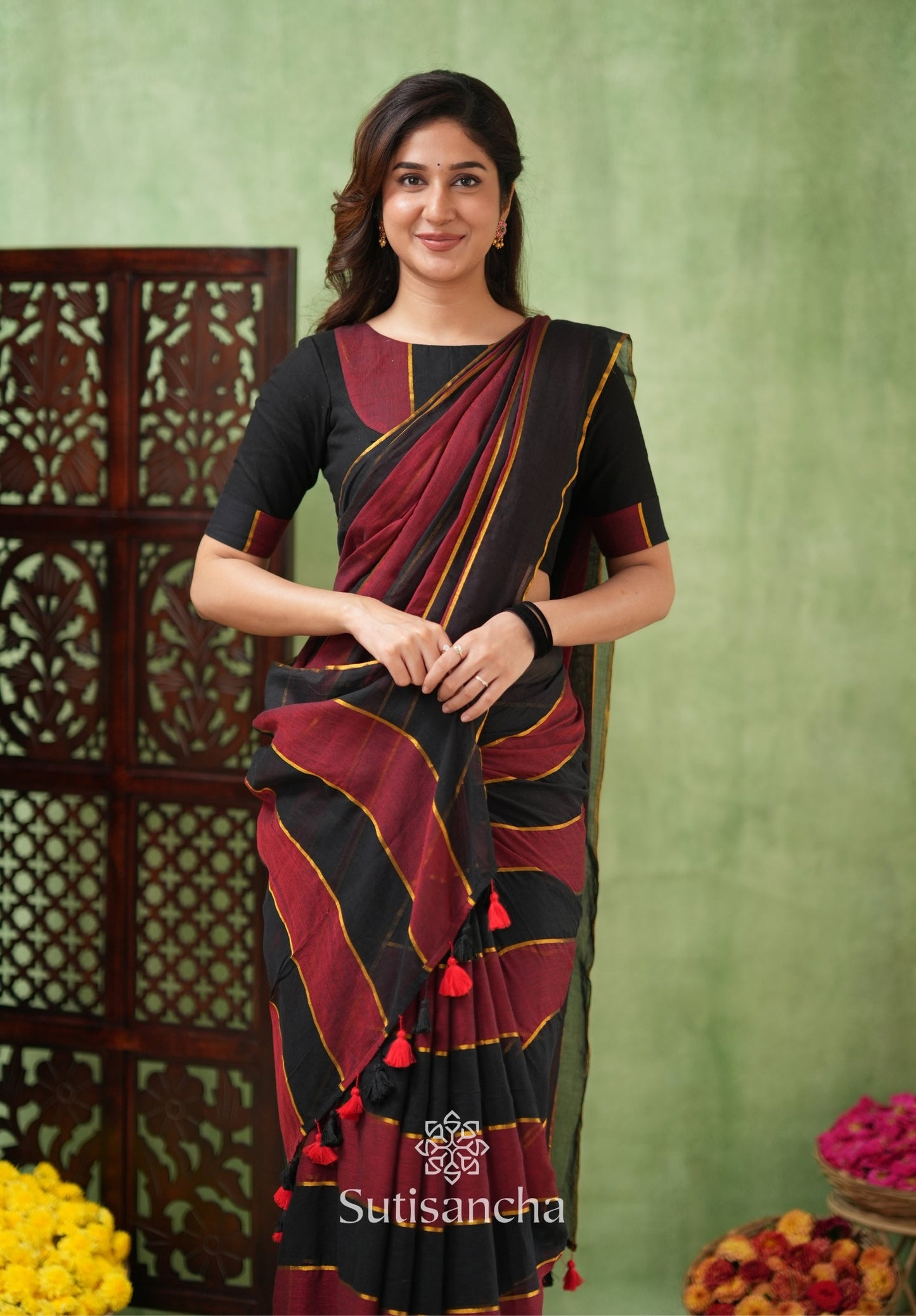Dhiyona SS Threads of Joy – Multicolor Mul Cotton Magic