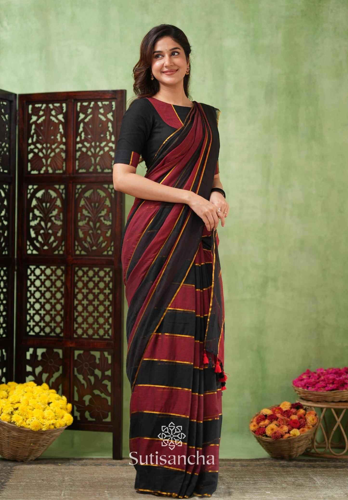 Dhiyona SS Threads of Joy – Multicolor Mul Cotton Magic