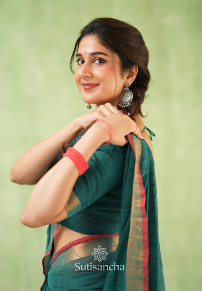 Dhiyona SS Sitaara Mul: Handwoven Sequin Elegance