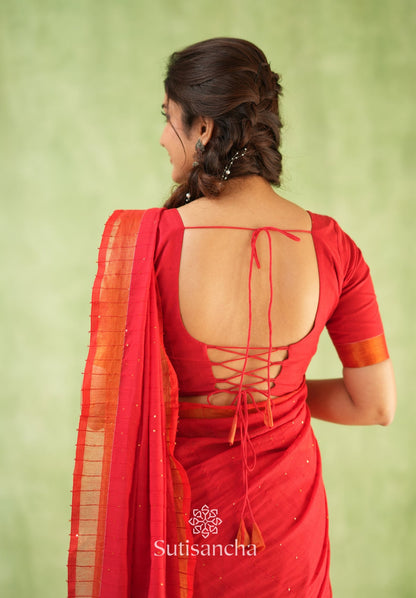 Dhiyona SS Sitaara Mul: Handwoven Sequin Elegance