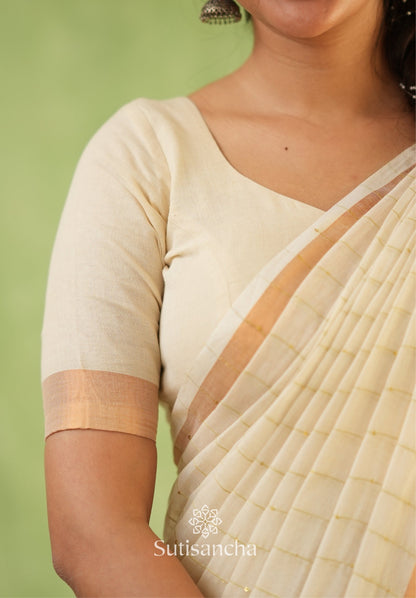 Dhiyona SS Sitaara Mul: Handwoven Sequin Elegance