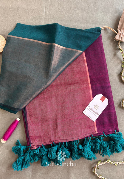 Dhiyona SS Sutisancha Rose-Design Signature Mul Cotton Saree
