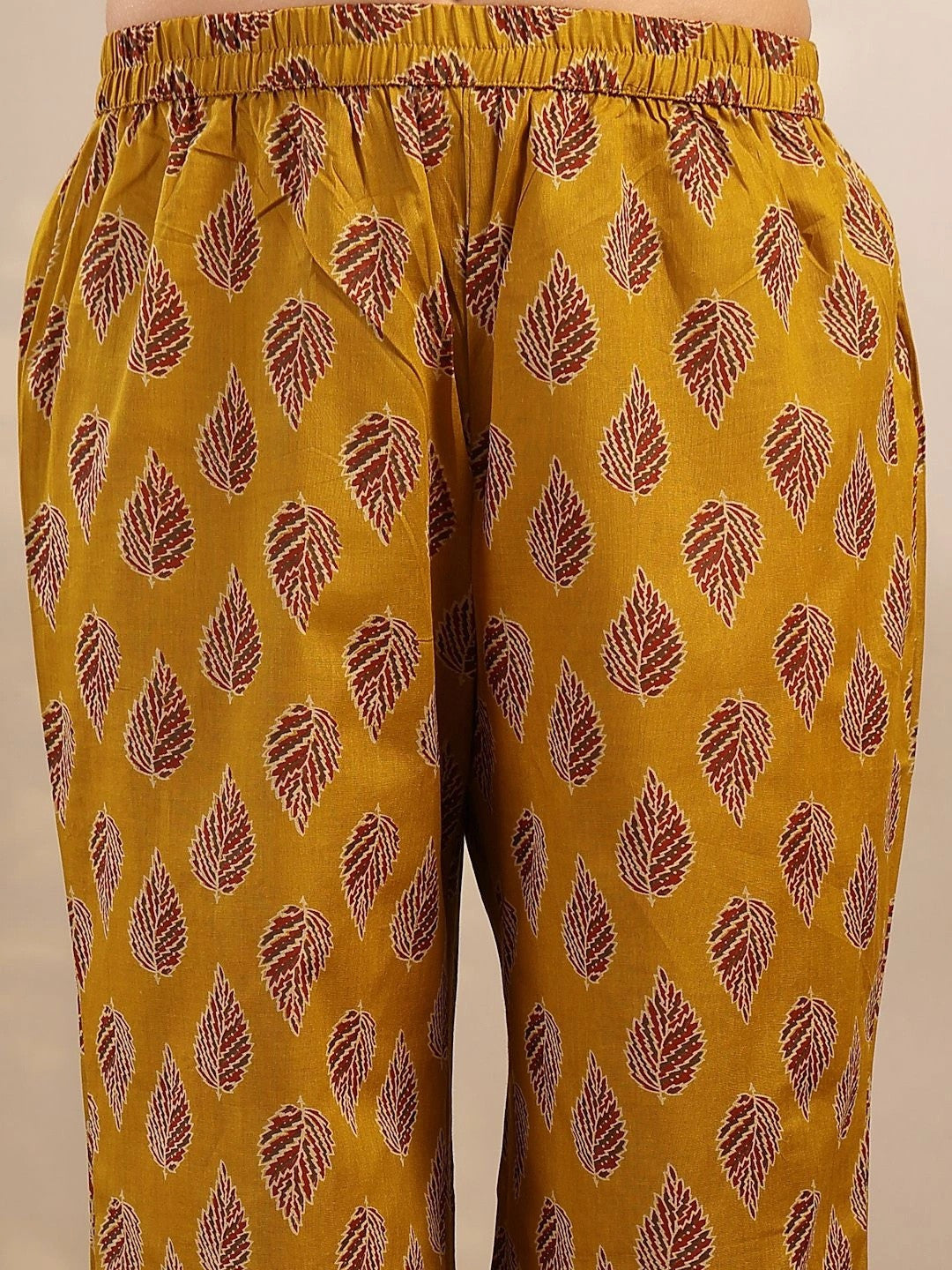 Women Ethnic Motifs Printed Angrakha Kurta with Trousers & With Dupatta
