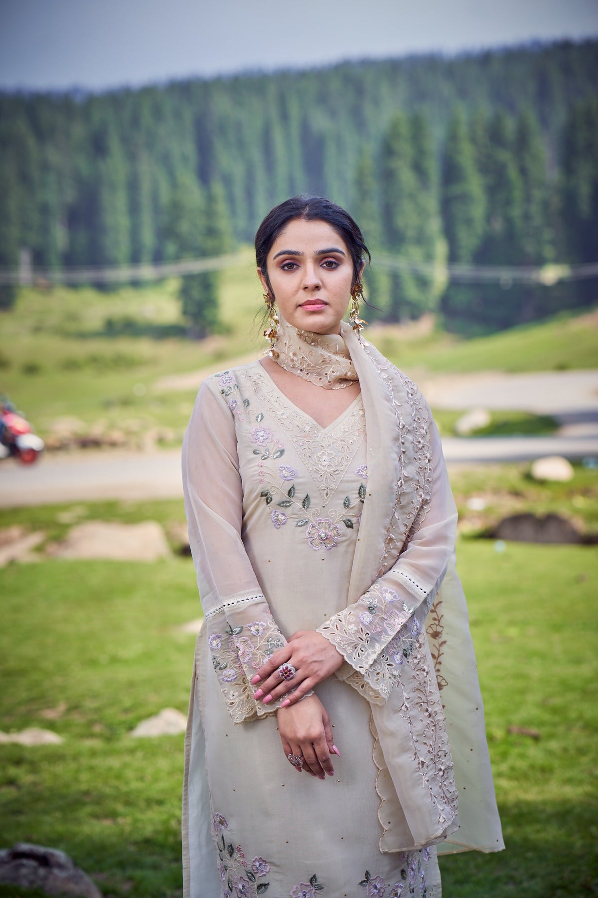 Adrika Pearl Fulll Work SUit set