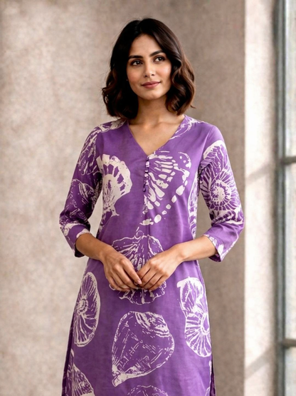 Sarika Lily Printed Kurta Pant Set