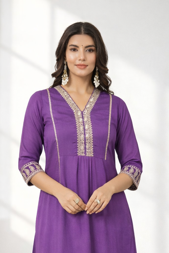 Palash Thistle full work suit set
