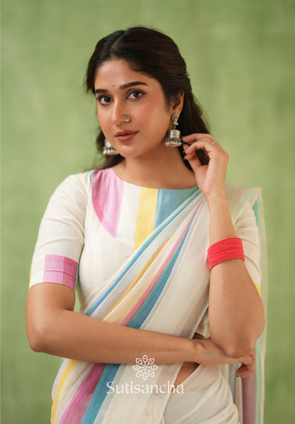 Dhiyona SS Mul Tones – Vibrant Checks Edition