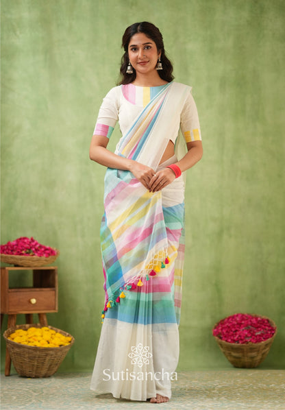 Dhiyona SS Mul Tones – Vibrant Checks Edition