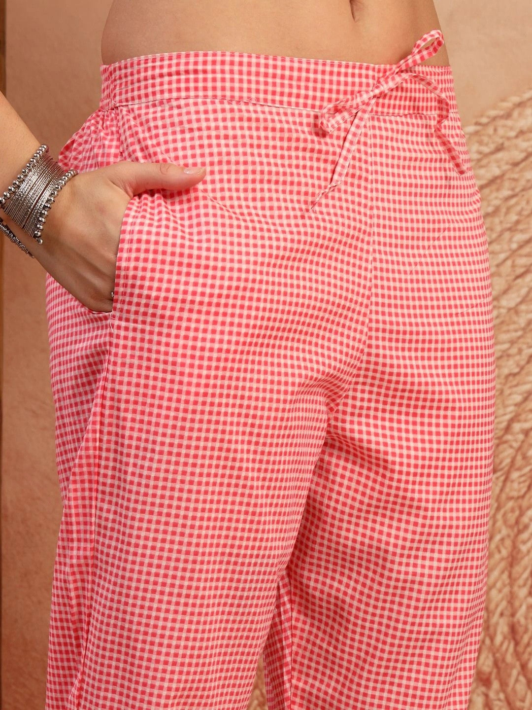 Women Floral Printed Regular Pure Cotton Kurta with Trousers & With Dupatta