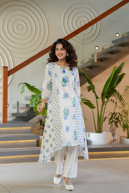 Manjula Angel Pure Cotton Kurta Pant Set