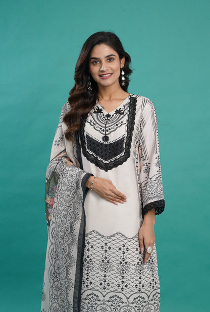 Niladri Mono Lawn Suit Set