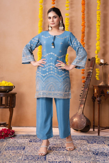 Keya hibis work co-ord set