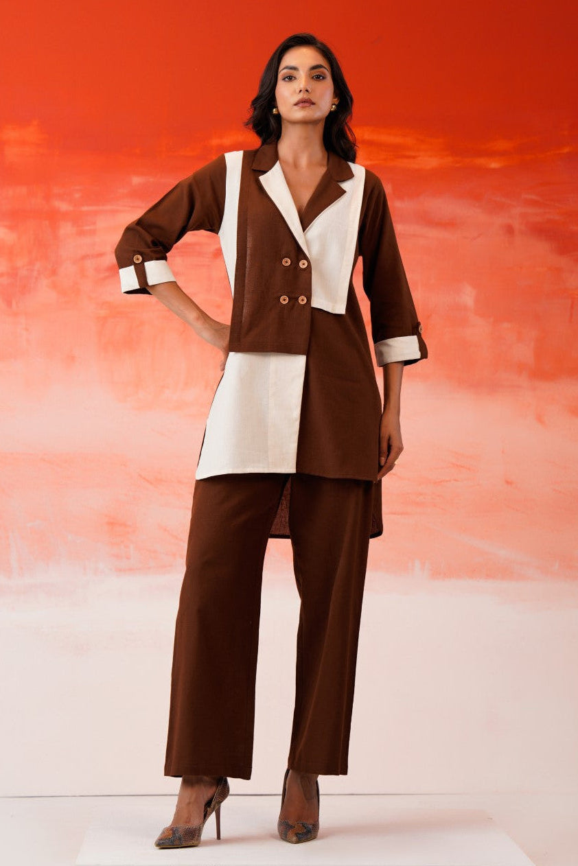 Tatva Hazel Cotton Co-ord Set